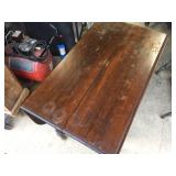 Vintage Mahogany Wooden Gate Leg Drop Leaf Table