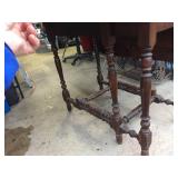 Vintage Mahogany Wooden Gate Leg Drop Leaf Table