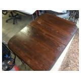 Vintage Mahogany Wooden Gate Leg Drop Leaf Table