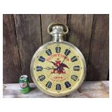 Vintage Budweiser "Grandfather Watch" Lightup Clock