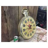 Vintage Budweiser "Grandfather Watch" Lightup Clock