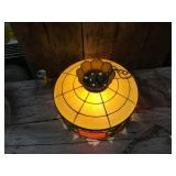 Vintage Schmidt Beer Hanging Light