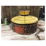 Vintage Schmidt Beer Hanging Light
