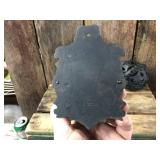 4 Cast Iron Items