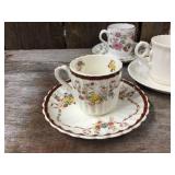 8 Vintage Spode Copeland England Demitasse Cups & Saucers
