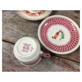 8 Vintage Spode Copeland England Demitasse Cups & Saucers