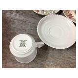 8 Vintage Spode Copeland England Demitasse Cups & Saucers