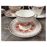 8 Vintage Spode Copeland England Demitasse Cups & Saucers