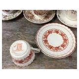 8 Vintage Spode Copeland England Demitasse Cups & Saucers