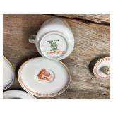 6 Vintage Spode Copeland England Demitasse Cups & Saucers
