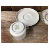 6 Vintage Spode Copeland England Demitasse Cups & Saucers