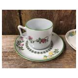 6 Vintage Spode Copeland England Demitasse Cups & Saucers
