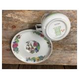 6 Vintage Spode Copeland England Demitasse Cups & Saucers