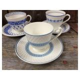 7 Vintage Spode Copeland England Demitasse Cups & Saucers