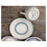 7 Vintage Spode Copeland England Demitasse Cups & Saucers