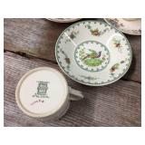8 Vintage Spode Copeland England Demitasse Cups & Saucers