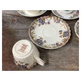 8 Vintage Spode Copeland England Demitasse Cups & Saucers