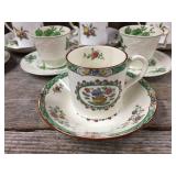 8 Vintage Spode Copeland England Demitasse Cups & Saucers