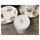 8 Vintage Spode Copeland England Demitasse Cups & Saucers