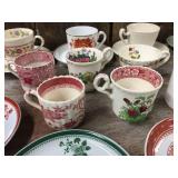 Vintage Spode Copeland England Demitasse Cups & Saucers