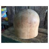 Antique Wooden Hat Block/Crown Mold