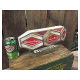 Vintage Grain Belt Beer Light-Up Register Top Sign