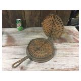 Cast Iron Waffle Maker "9-10"