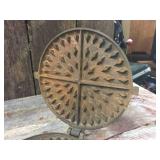 Cast Iron Waffle Maker "9-10"