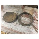 Cast Iron Waffle Maker "9-10"