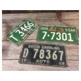 Vintage Liscense Plates