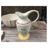 Waterford "Formosa" Platter-Pitcher-Bowl