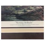 Terry Redlin "Morning Solitude" Signed and Numbered Print
