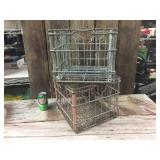 2 Vintage Milk Crates