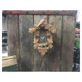 Vintage German Wooden Cuckoo Clock