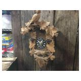 Vintage German Wooden Cuckoo Clock
