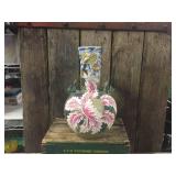 Vintage Oriental Hand Painted Dragon Vase