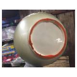 Vintage Oriental Hand Painted Dragon Vase