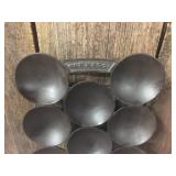 Vintage Cast Iron R.& E. MFG. Co. Gem Pan