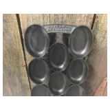 Vintage Cast Iron Waterman Gem Pan