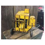 Vintage Doepke Pressed Steel Toy Cement Mixer