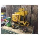 Vintage Doepke Pressed Steel Toy Cement Mixer