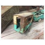 Group Vintage Pressed Steel Toys