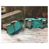 Group Vintage Pressed Steel Toys
