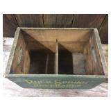 Vintage Rock Spring Wooden Crate