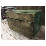 Vintage Rock Spring Wooden Crate