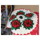 Lovely 7.5 ft Boulder Mountain Pine Pre-Lit Christmas Tree and Two Tree Skirts