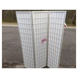 Simple and Elegant 3- Panel Folding Room Divider