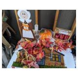 Fall Decor: Pumpkin, Candle, Pilgrim, and More