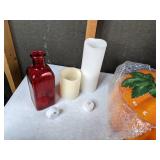 Fall Decor: Pumpkin, Candle, Pilgrim, and More