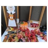 Fall Decor: Pumpkin, Candle, Pilgrim, and More